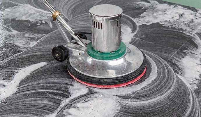 Concrete cleaning